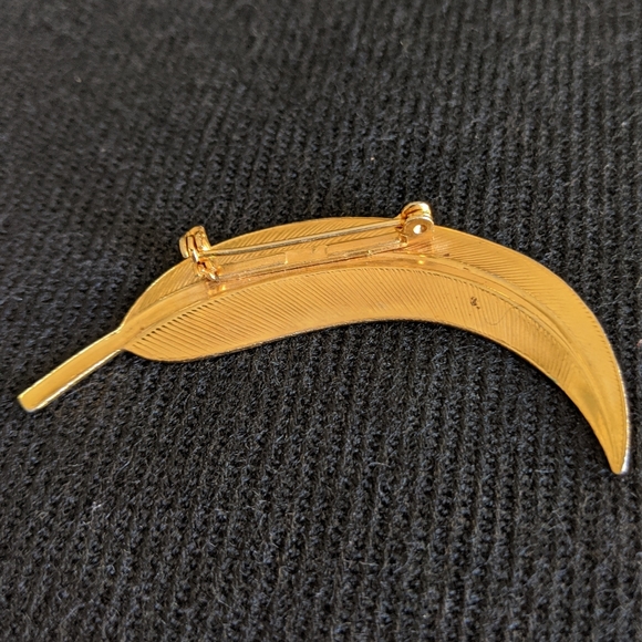 2 Vintage Willow Leaf Pin - Picture 7 of 12